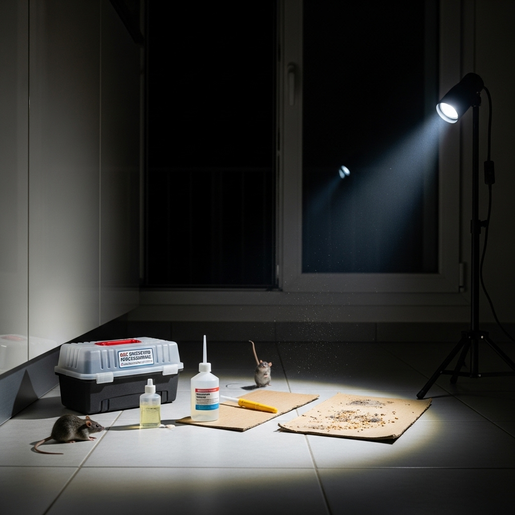 Traitement de rat dans un appartement T3/T4 à Marseille en urgencela nuit  à partir de 23h